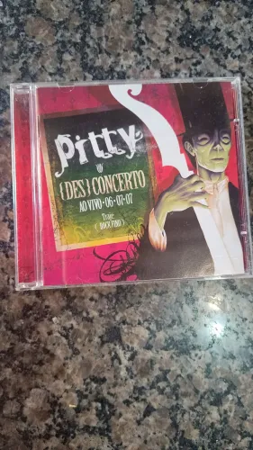 CD Pitty Dês Concerto ao Vivo
