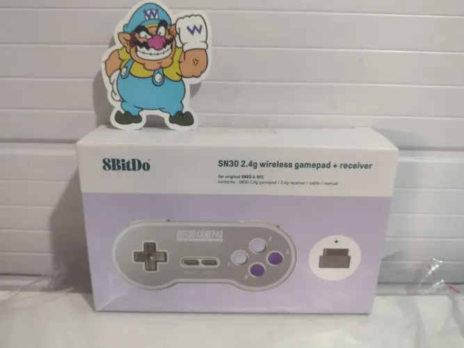 Joystick SN30 8bitdo Edição Super Nintendo Americano