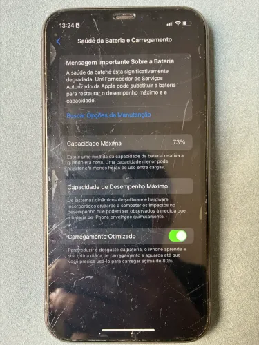 iphone 11 - Usado - 73% de bateria - Com película