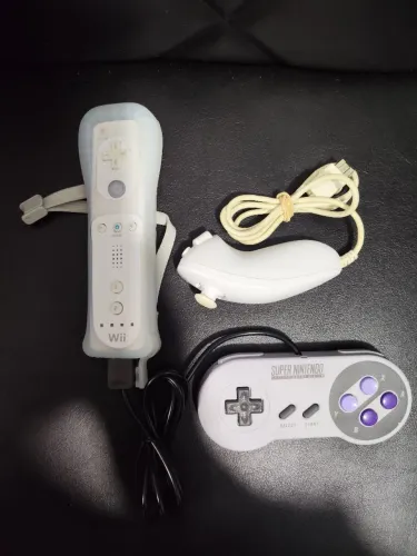 Controle Wii remote Wiimote Nunchuck original Nintendo