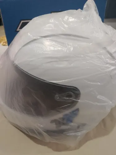 Capacete original Taurus número 62 usado 2 vezes