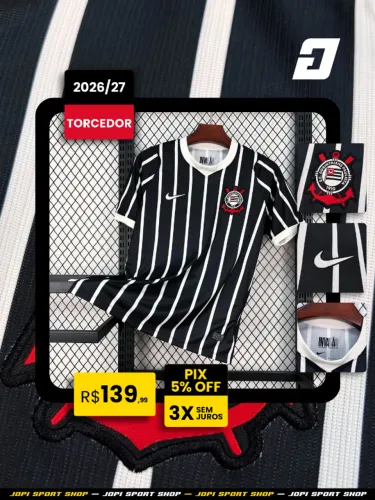Camisa Corinthians II - Versão Torcedor - 26/27
