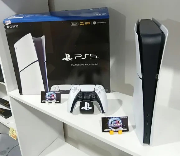 Playstation 5 Slim 825GB. Garantia 3 meses aqui na LOJA FABGAMES. Loja física 