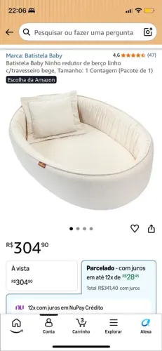 Ninho para bebê 