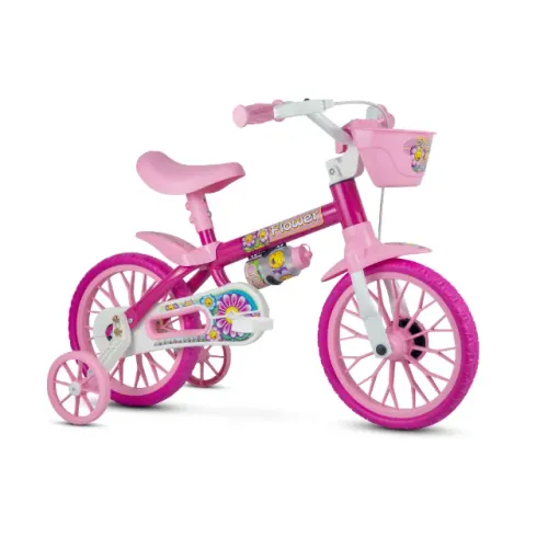 Bicicleta Aro 12 Nathor | Flower, Violet ou Charm | NOVA