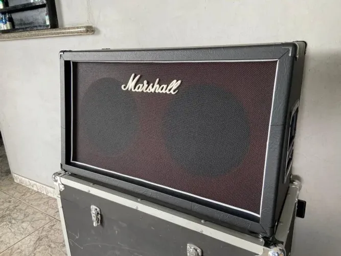 Caixa Para Amplificador De Guitarra 2X12 Marshall (Handmade) - com Falantes Eld Power