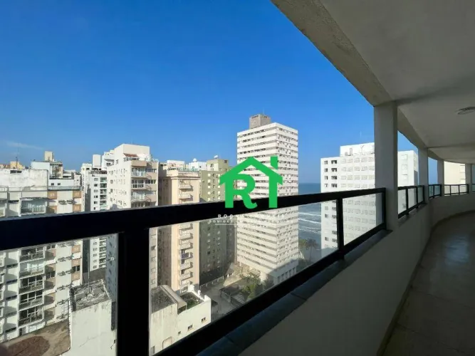 Apartamento à beira mar com 2 quartos à venda em Pitangueiras, Guarujá