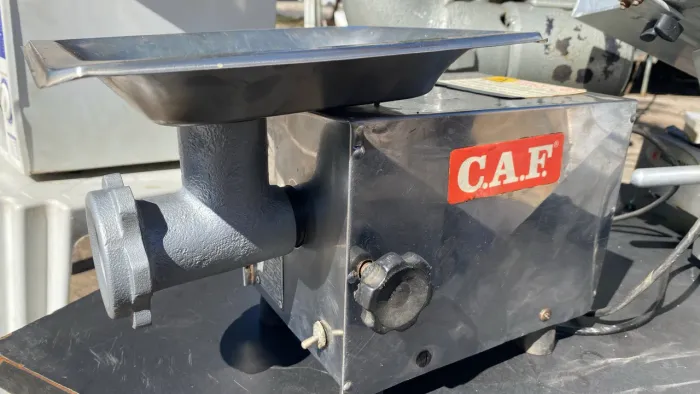 MOEDOR DE CARNE CAF BOCA 5 INOX  