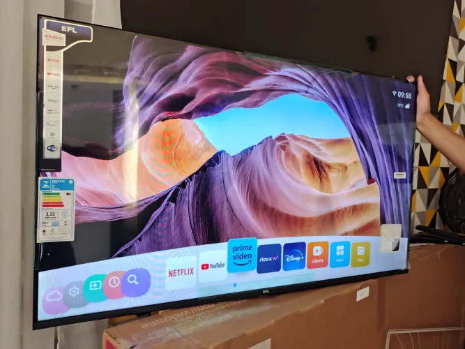 SMART TV 43 BORDA ULTRAFINA NOVA LACRADA NA CAIXA 