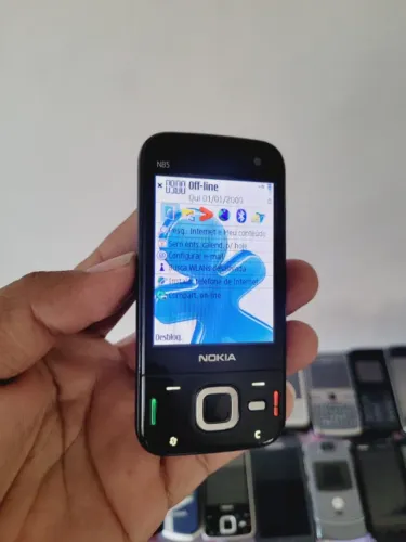 Nokia N85 Symbian Slider Celular Antigo Relíquia - Funcionando - Item de Colecionador