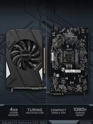 PLACA DE VÍDEO GIGABYTE GTX 1650