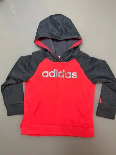 Blusão de moletom Adidas (tam 4 anos)