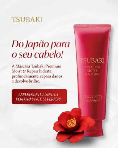 Máscara Tsubaki Premium Moist & Repair - 160g