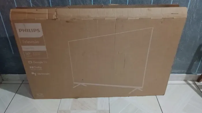 Caixa de Tv de 50 Polegadas