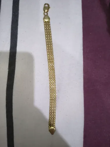 Pulseira ouro 18, peso 16 gramas