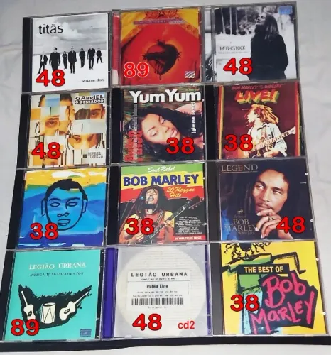Cds originais todos em otimo estado 