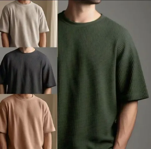 Kit Camisa Caramelo Preto Bege Verde