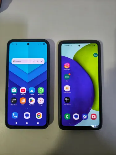 Troco 2 celular Samsung em um iPhone