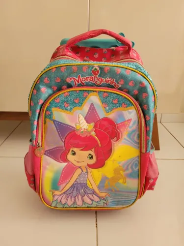 Mochila de rodinha Moranguinho