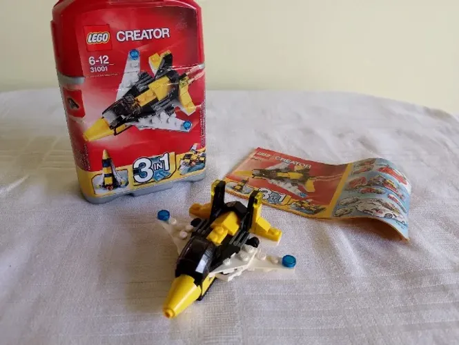 Lego Creator 31001 - 3 em 1: Avião, Jato e Foguete