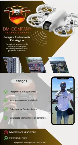 Filmagem e fotografia aérea 