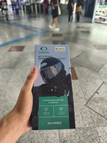Intercomunicador de capacete 