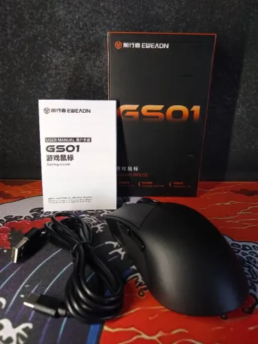 Mouse Gamer Sem Fio EWEADN GS01 - Novo