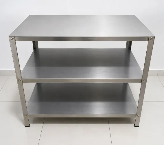 Mesa de Inox Industrial - Ótimo Estado
