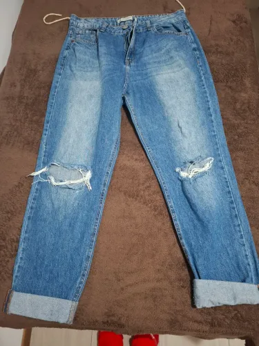 Calça jeans mom jeanswear 44