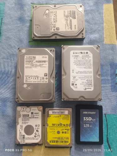 HDs e SSD