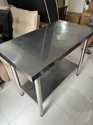 MESA INOX COZINHA INDUSTRIAL