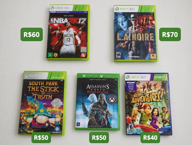 Jogos diversos para Xbox 360