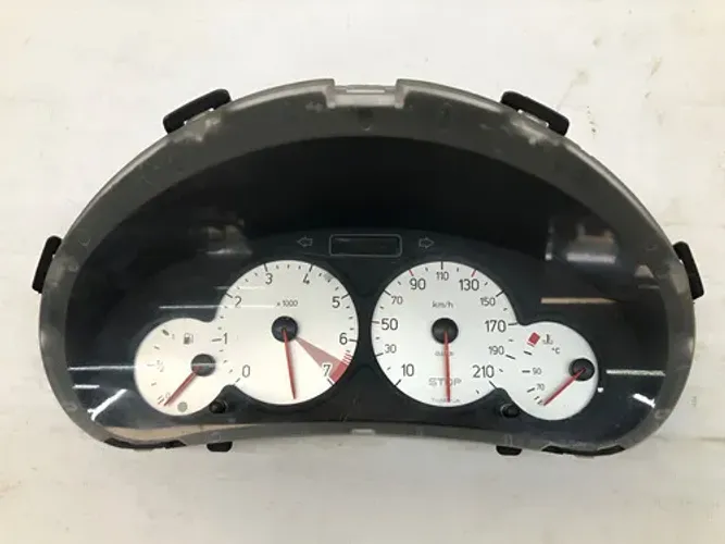 Painel Instrumentos Peugeot 206 Sw 1.6 16v Feline 2005 2008 Branco