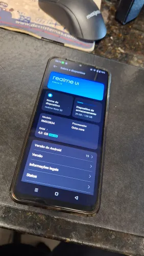 Celular Note 50 de 128gb e 4RAM