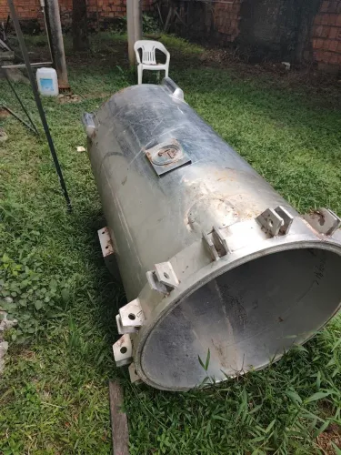 Tanque tambor aço Inox 500 litros