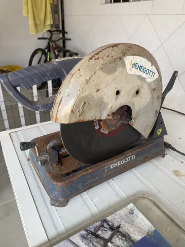 Máquina poli corte + disco