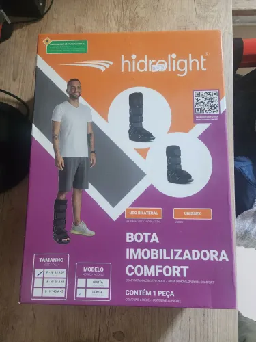 Bota Ortopédica Imobilizadora Longa Tamanho P Hidrolight