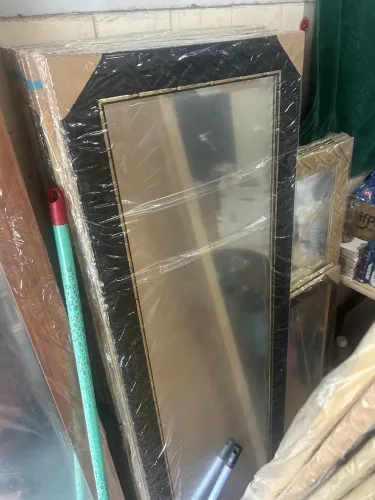 Espelho 150x50 com moldura 