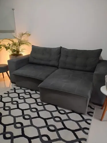 Sofá retrátil com 2,30 de largura