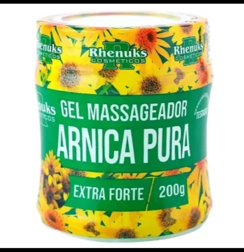 Gel de arnica para dores musculares 