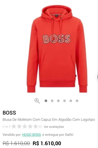 Moletom Boss 