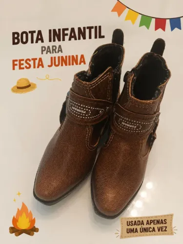 Bota menino infantil