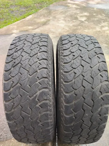 Pneus 235/70/16 para usar na traseira