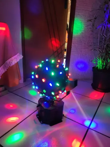 Globo multicolorido