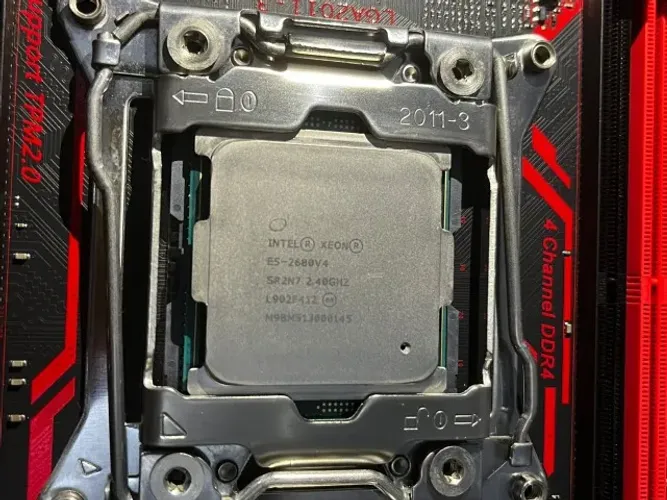 Kit Xeon E5 2680 V4 + Placa Mãe H9s