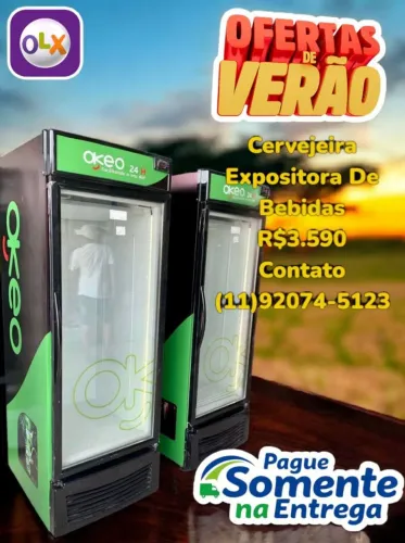 Geladeira Expositora de Bebidas Mercado de Condomínio 