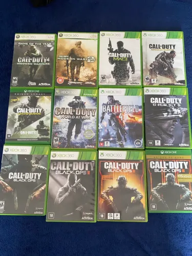 Call of Duty p xbox 360 ( vários jogos ) originais
