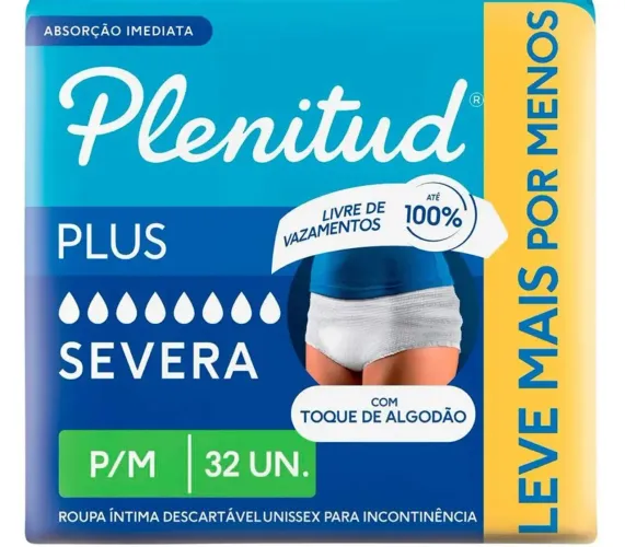 Fralda geriatrica p/m nova 