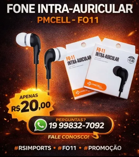 Fone de ouvido