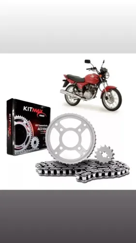 Kit Transmissão titan, fan e biz